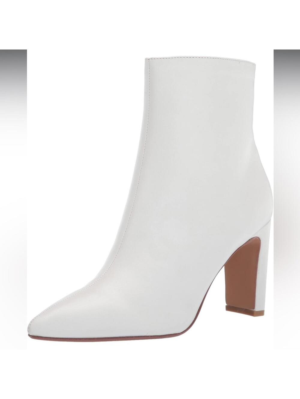 NIB Chinese Laundry Women's Erin Rebel Smooth Fashion Boot in Bone White 10